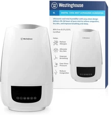 Westinghouse Ultrasonic 6L Cool Mist Humidifiers for Bedroom