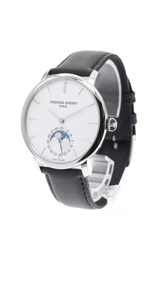 Frederique Constant Slimline Automatic Movement Silver Dial Mens WatchFC-705X4S4 - Image 3 of 4