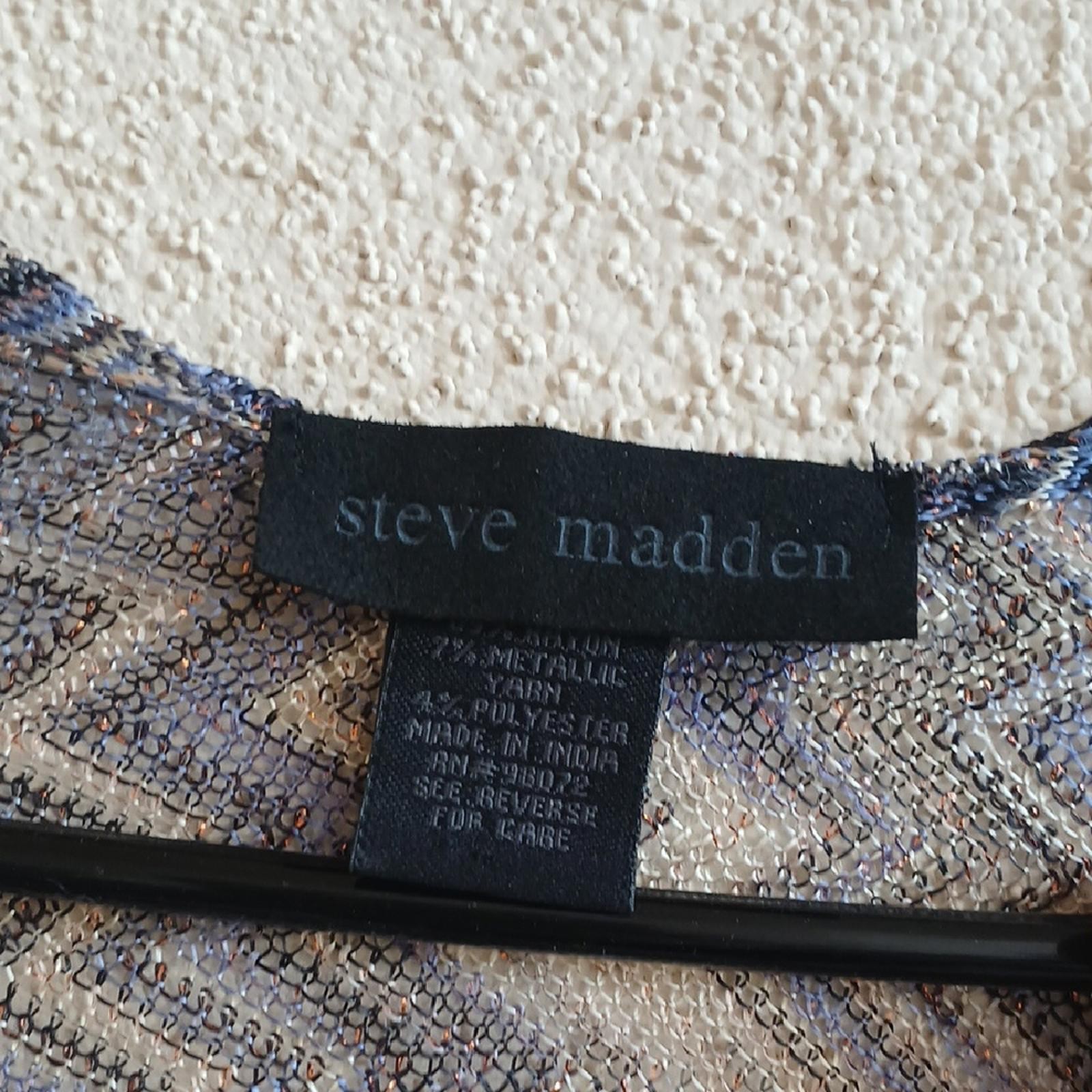 Make Offer!  Steve Madden Chevron Patterned Cardi… - image 3