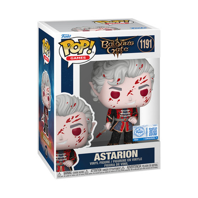 Funko POP! Baldur's Gate Astarion Exclusive Figure 1191 + Protector