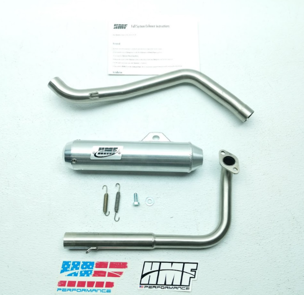 2009-2014 Yamaha Raptor 90 HMF Full Exhaust System P-09-14-YAM-RAP