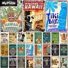 TiKi Bar Vintage Retro Poster Plaque Pub Tin Metal Signs Home Décor 8x12