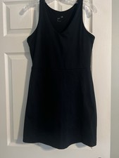 GapFit Women's Active Tank Dress with Built In Shorts Size Medium Black EUC