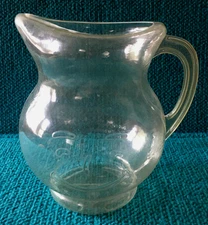 Vintage : KOOL-AID MAN clear PLASTIC PITCHER @ Kraft Foods