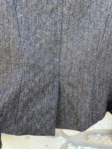 Peruvian Connection Heathcliff Tweed Alpaca Wool Jacket Brown Size 4 - Picture 7 of 8