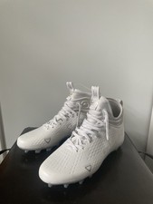 UNDER ARMOUR UA Spotlight Lux MC 2.0 Football Cleats Mens 11 White 3025082-100