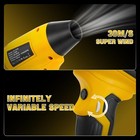 Cordless Handheld Turbo Blower for Dewalt 20V Battery Leaf Blower Power Jet Fan — photo 4