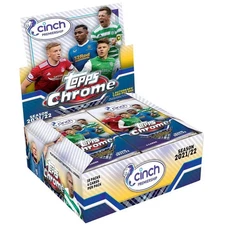Topps 2021/22 Chrome SPFL Scottish Premier League Soccer Hobby Sealed
