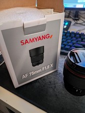 Samyang AF 75mm f/1.8 Auto Focus Lens for X-Mount