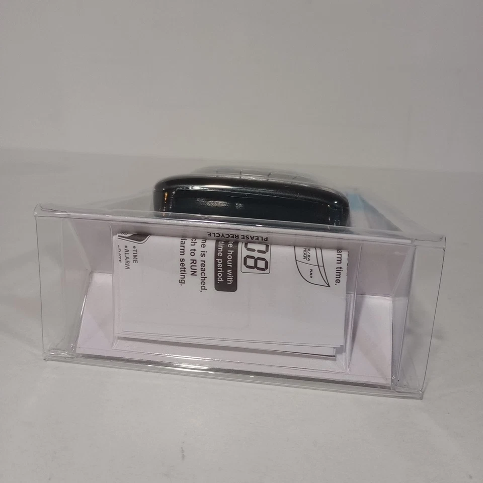 Westclox Travel Alarm Clock with Nap Timer Non Foldable New - Image 3 of 3