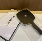 Authentic Chanel Hand Mirror Limited Plastic Black Coco Mark Miscellaneous New