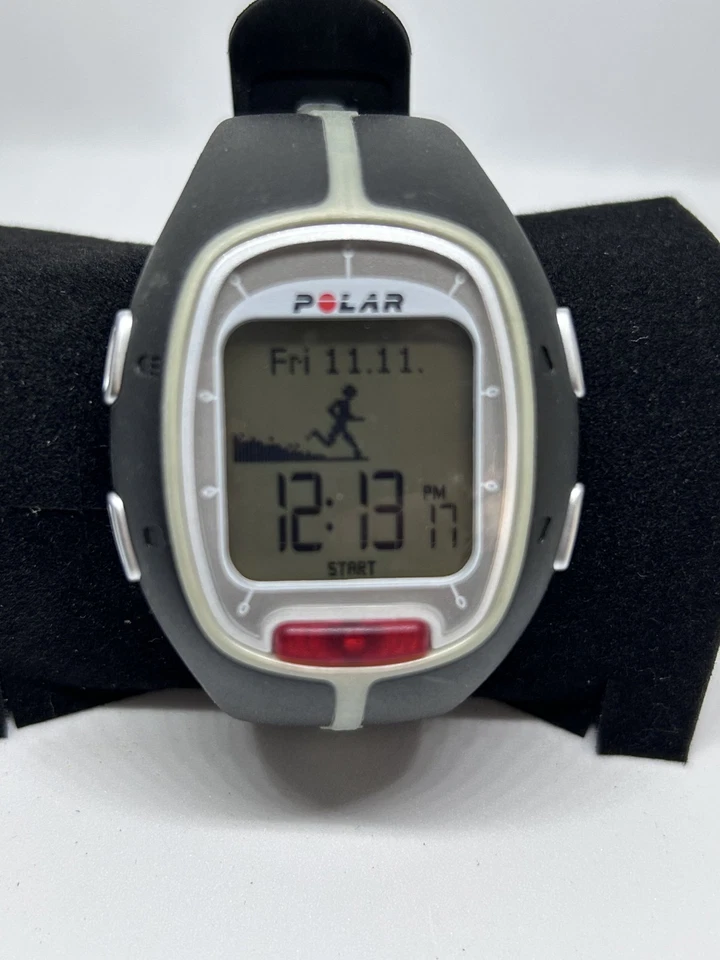 POLAR RS200 Watch Men Black Digital Heart Rate Monitor Fitness Running New Batt - Image 2 of 4