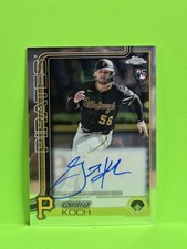 2025 Topps Chrome Rookie Autographs Grant Koch RC #RA-GKO Auto