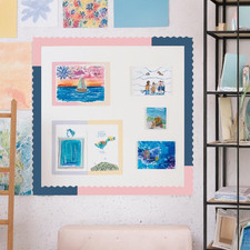 240Ft Boho Bulletin Board Borders Colorful Scalloped Decorations Classroom Rolls
