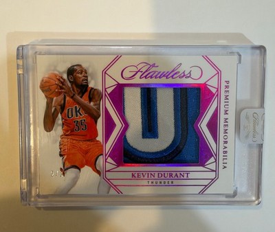 2024-25 Panini Flawless #PM-KVD Kevin Durant Premium Memorabilia Fuscia #/3