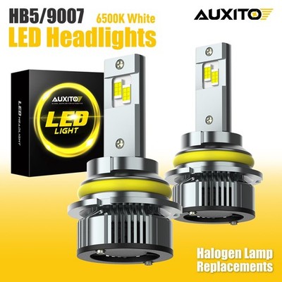 AUXITO LED Headlight Bulbs Conversion Kit  6500K 9007 HB5 High Low Dual Beam Y19
