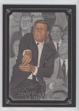 2007 UD Masterpieces Black Linen Frame 56/99 John F Kennedy #47 3c7