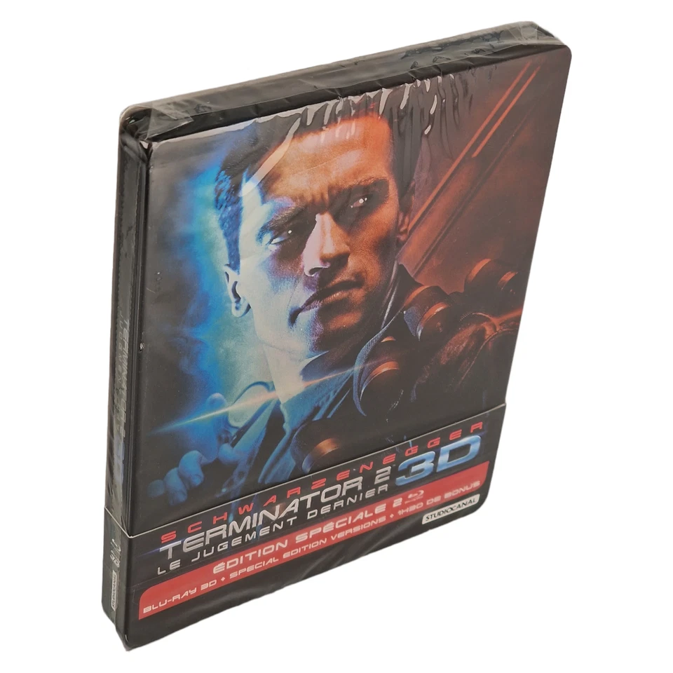Terminator 2: Judgment Day Steelbook Blu-Ray 3D+2D Masterisé IN 4K 2017 Zone B - Bild 2 von 4