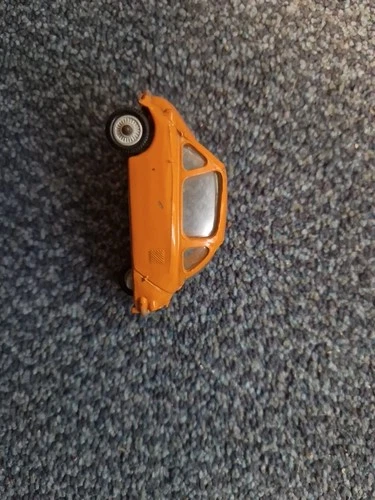 Vintage Original Corgi Toys Heinkel  Bubble Car Orange 233