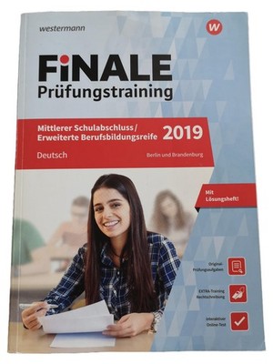 Westermann FINALE Deutsch Prüfungstraining MSA EB 2019 Berlin Brandenburg Buch