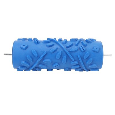 5in Patterned Paint Roller Rubber Paint Tool Decorative Wall Painting Roller SET