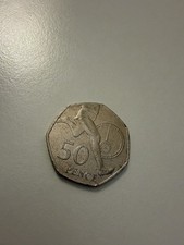 Roger Bannister 2004 50p Running Legs Stopwatch Coin Olympics Memorabilia