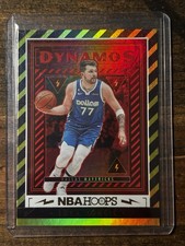 2023-24 NBA Hoops Luka Doncic Dynamos Holo #5 Dallas Mavericks Superstar NM+