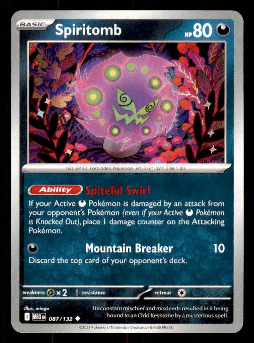 Spiritomb #087/132 ME01: Mega Evolution