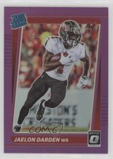 2021 Panini Donruss Rated Rookie Optic Holo Purple Preview Jaelon Darden 2l4