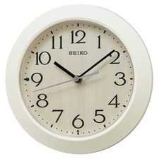 Seiko Clock Wall Clock Double Use Table Clock Natural Radio Ivory 20.3�4.4cm
