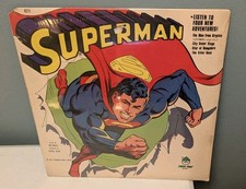 New Superman Record Album Vinyl Lp Dc Comics 4 Stories No. 8211 Peter Pan Sealed