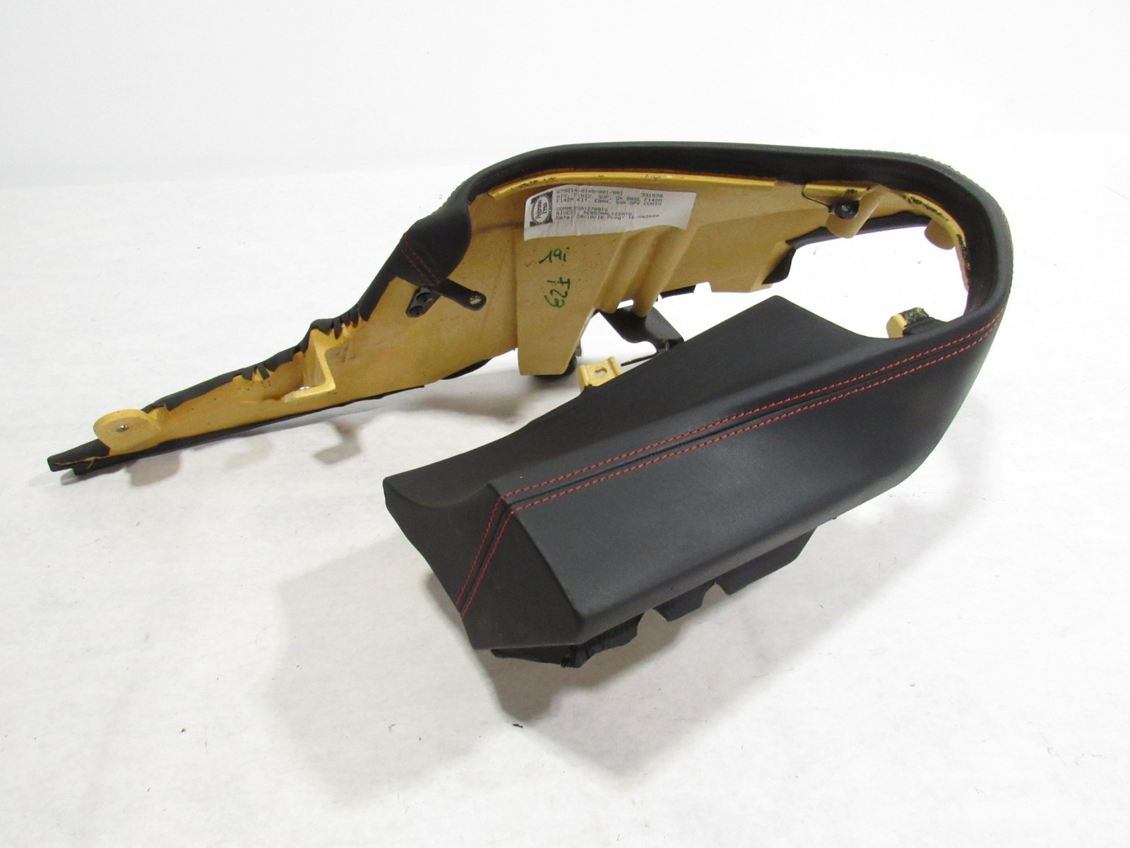 15-19 Ferrari 488 Spider 2017 Driver Side Right Dash Board Trim Cover Panel ;@2