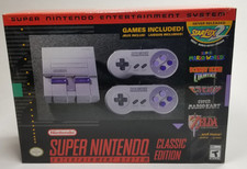 Super Nintendo Classic Mini Authentic SNES Entertainment System 21 Games NEW