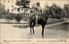 CPA Armée Anglo-Indienne, Sous-officier de C...