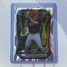 2026 Bowman Baseball #BCP-122 Sam Petersen 1st Chrom Refractor /399