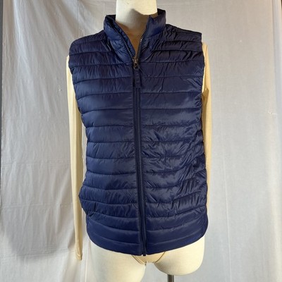 Lands End Boys Down Puffer Vest Size XL 14/16 Green