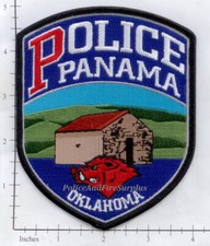 Oklahoma - Panama OK Police Dept Patch