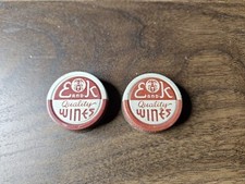 Vintage Lot Of 2 E&K Wines Bottle Cap Sandusky, Ohio | B5