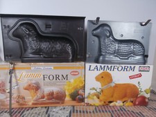 ???? Pasqua 2 pezzi stampo da forno agnello agnello pasquale con ricetta no coniglio imperatore Zenker