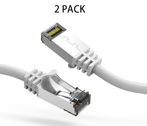 Cable Ethernet CAT 8 chapado en oro de 0,5 pies a 100 pies rj45 40 GB lote red LAN de parche - Imagen 43 de 109