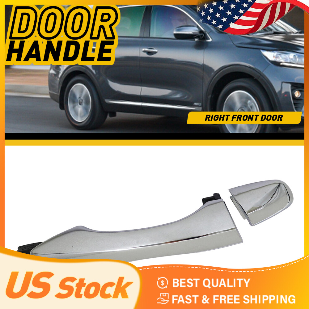 NEW LatchWell Chrome Outside Door Handle RH Front / 2016-2020 For Kia Sorento