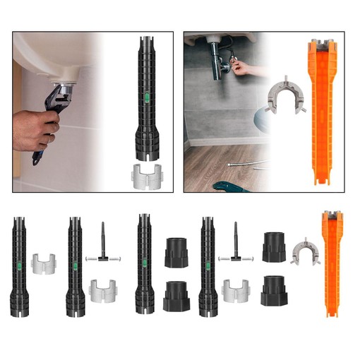 under Sink Faucet Installer Wrench Durable Easily Inserted into Narrow