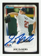 Joe DeMers Signed 2011 USA Baseball Bowman Draft Prospects Card Auto A’s COA