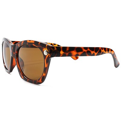 Vintage Retro 70s 80s Fashion Mens Womens Tortoise Oversized  display picture 3