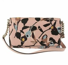 Kate Spade New York Cameron Small Flap Crossbody Pink Paper Rose NEW