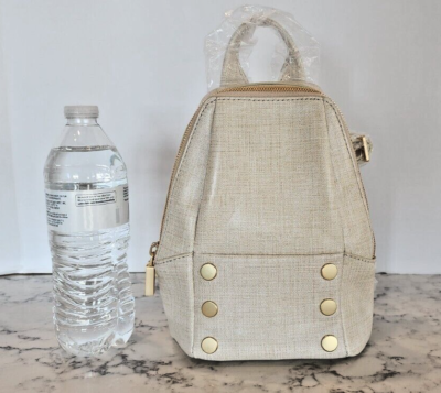 Hammitt Hunter-2 Small Semolina Cream Brushed Gold- Backpack 