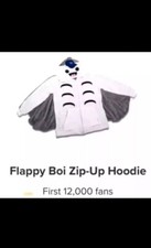     Tampa Bay Rays Flappy Boi Zip Up Hoodie Costume Sz XL SGA