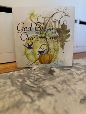 God Bless Our Home! Decoration - New!!!!