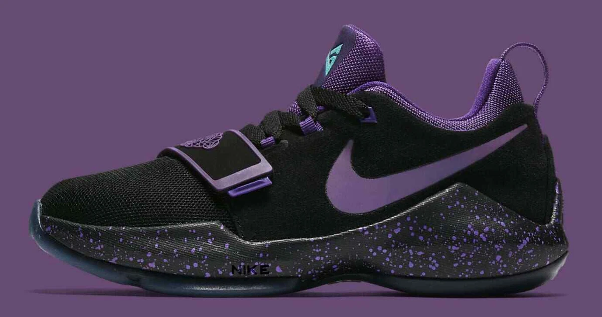 Nike PG 1 GS 5.5Y George Black Grape Basketball Shoes 880304-097 | eBay