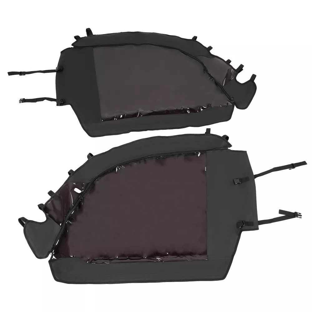 Soft Doors Set For CFMOTO ZForce 500 800 EX 1000 14-22 Tinted w